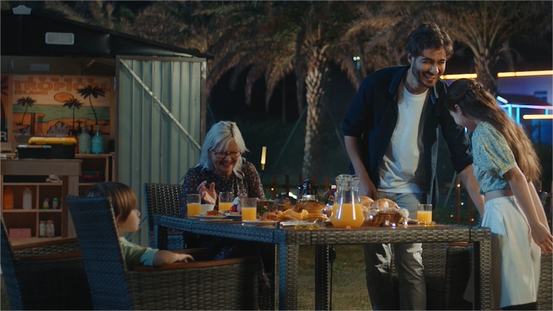 backyard party
